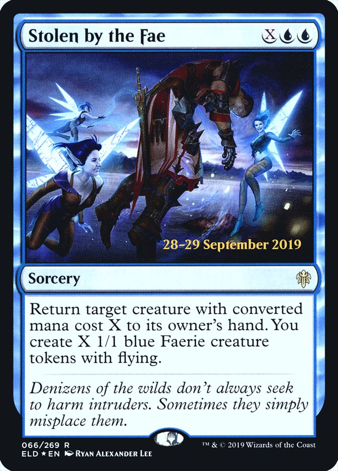 Stolen by the Fae  [Throne of Eldraine Prerelease Promos] | Eastridge Sports Cards & Games