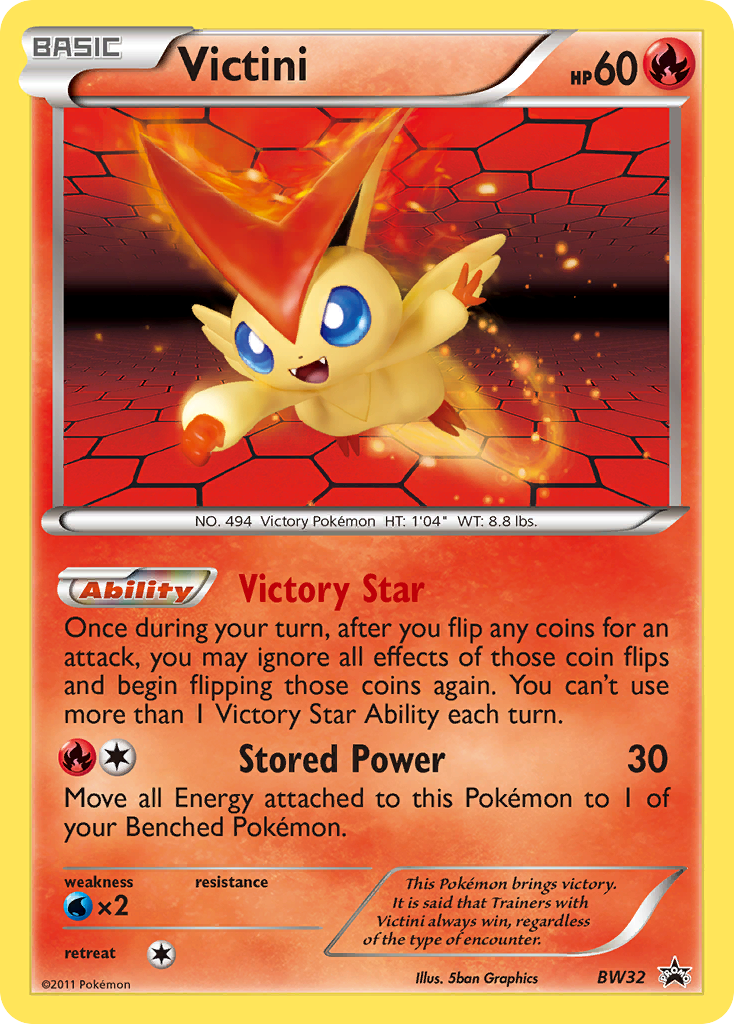 Victini (BW32) [Black & White: Black Star Promos] | Eastridge Sports Cards & Games