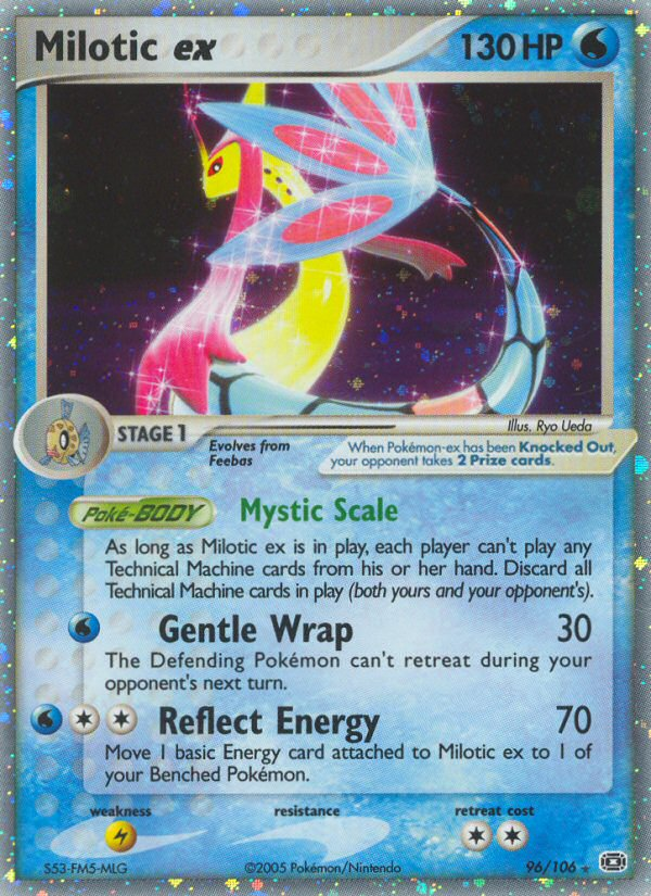 Milotic ex (96/106) [EX: Emerald] | Eastridge Sports Cards & Games