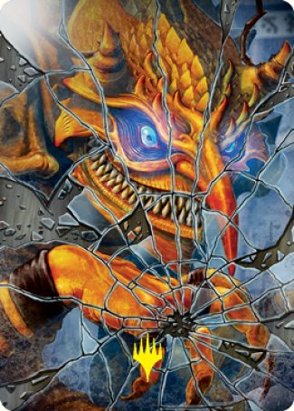 Reflection of Kiki-Jiki Art Card (Gold-Stamped Signature) [Kamigawa: Neon Dynasty Art Series] | Eastridge Sports Cards & Games