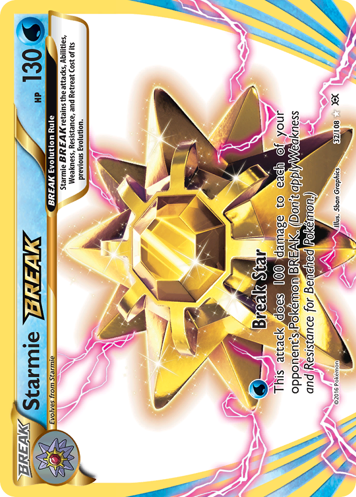 Starmie BREAK (32/108) [XY: Evolutions] | Eastridge Sports Cards & Games