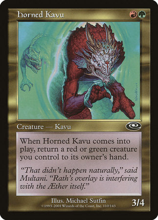 Horned Kavu [Planeshift] | Eastridge Sports Cards & Games