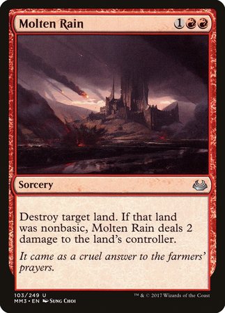 Molten Rain [Modern Masters 2017] | Eastridge Sports Cards & Games