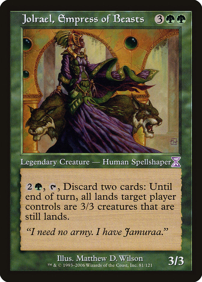 Jolrael, Empress of Beasts [Time Spiral Timeshifted] | Eastridge Sports Cards & Games