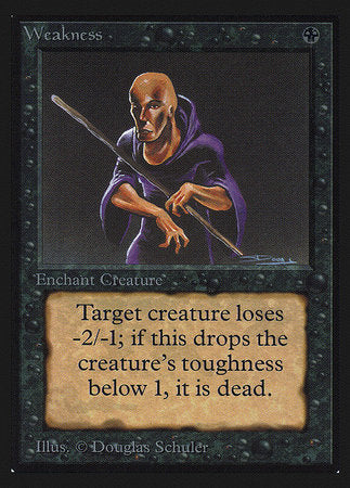 Weakness (IE) [Intl. Collectors’ Edition] | Eastridge Sports Cards & Games