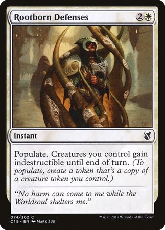 Rootborn Defenses [Commander 2019] | Eastridge Sports Cards & Games