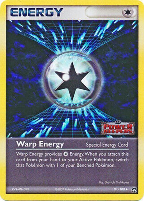 Warp Energy (91/108) (Stamped) [EX: Power Keepers] | Eastridge Sports Cards & Games