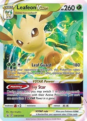 Leafeon VSTAR (SWSH195) (Jumbo Card) [Sword & Shield: Black Star Promos] | Eastridge Sports Cards & Games