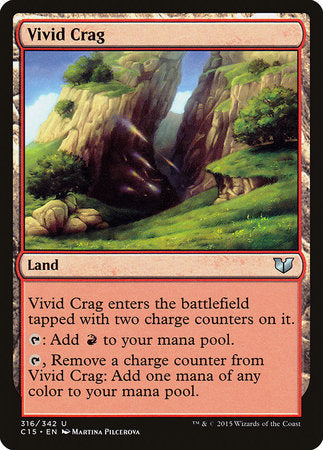 Vivid Crag [Commander 2015] | Eastridge Sports Cards & Games