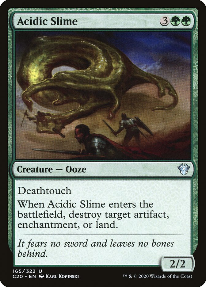 Acidic Slime [Commander 2020] | Eastridge Sports Cards & Games