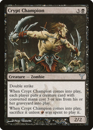 Crypt Champion [Dissension] | Eastridge Sports Cards & Games