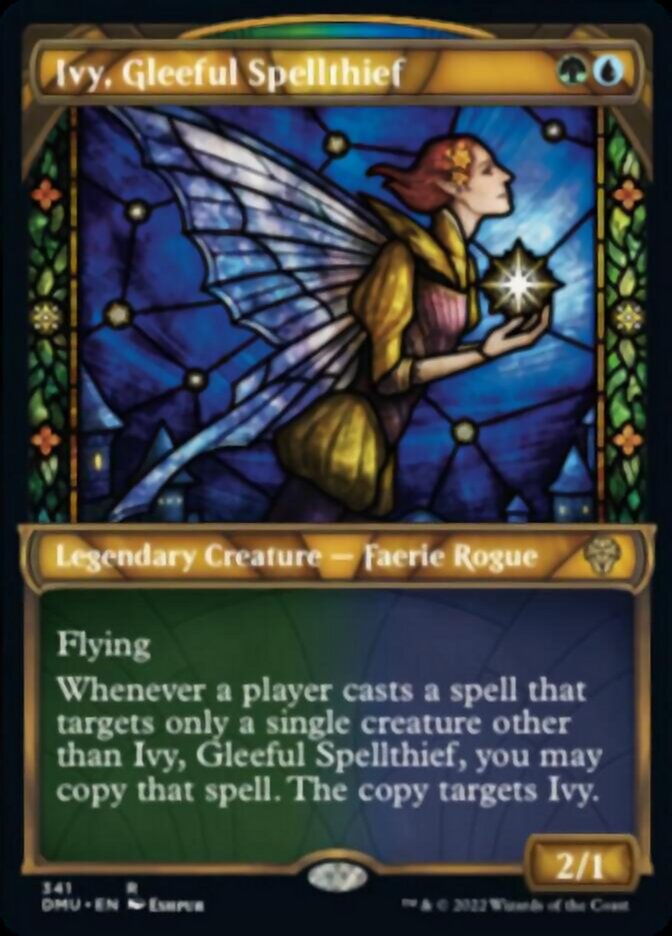 Ivy, Gleeful Spellthief (Showcase Textured) [Dominaria United] | Eastridge Sports Cards & Games