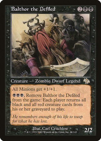Balthor the Defiled [Judgment] | Eastridge Sports Cards & Games