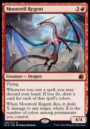 Moonveil Regent (Promo Pack) [Innistrad: Midnight Hunt Promos] | Eastridge Sports Cards & Games