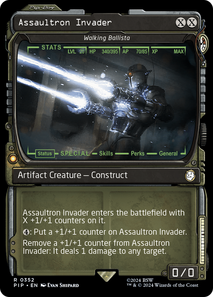 Assaultron Invader - Walking Ballista (Showcase) [Fallout] | Eastridge Sports Cards & Games