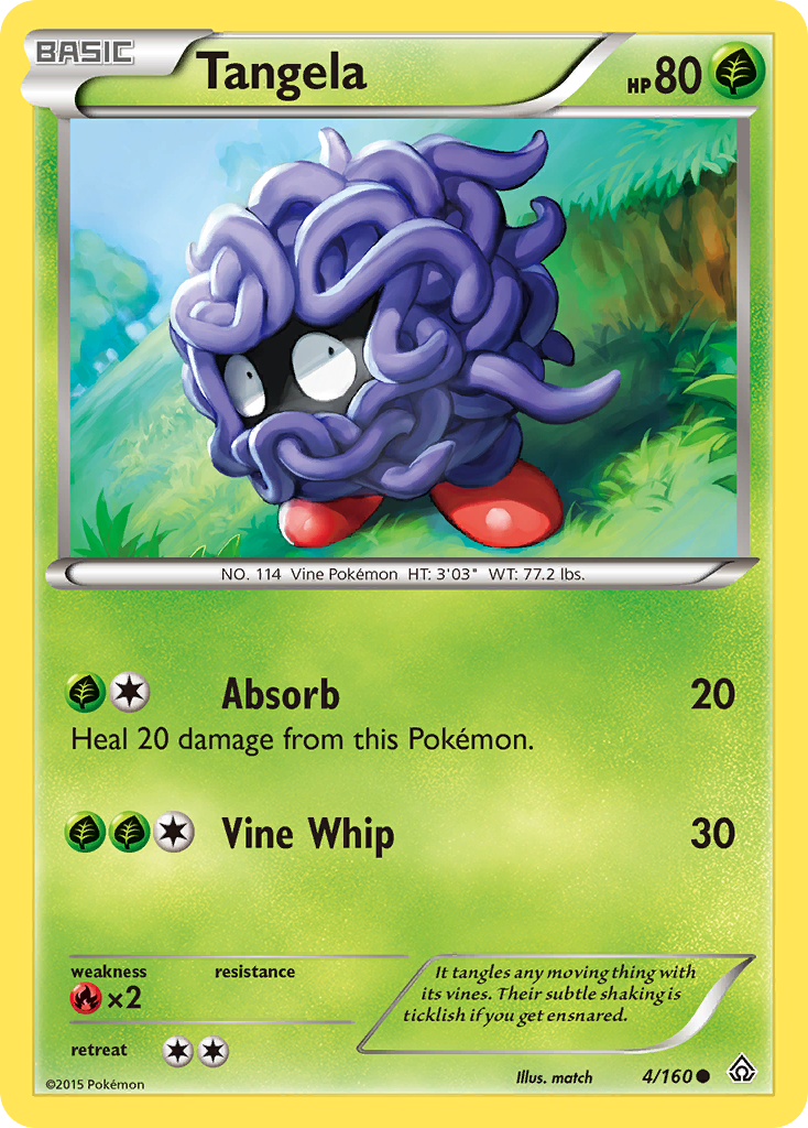 Tangela (4/160) [XY: Primal Clash] | Eastridge Sports Cards & Games