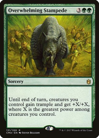 Overwhelming Stampede [Commander Anthology] | Eastridge Sports Cards & Games