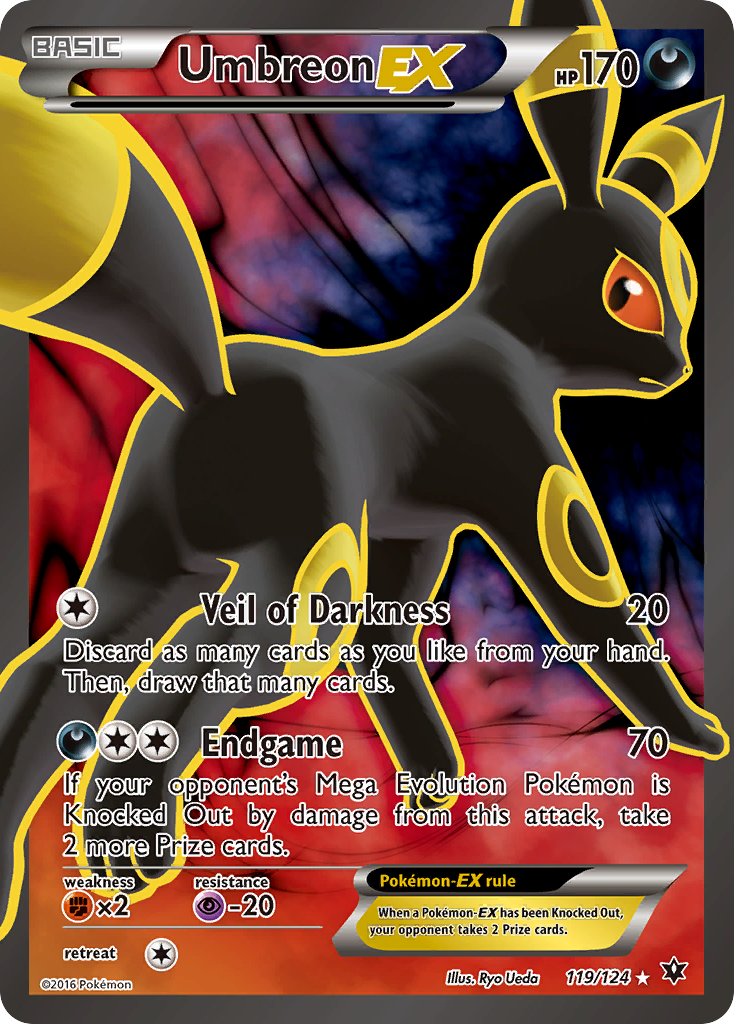 Umbreon EX (119/124) [XY: Fates Collide] | Eastridge Sports Cards & Games
