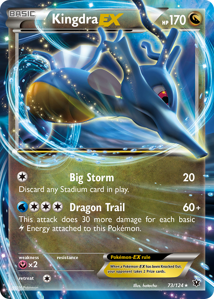 Kingdra EX (73/124) [XY: Fates Collide] | Eastridge Sports Cards & Games