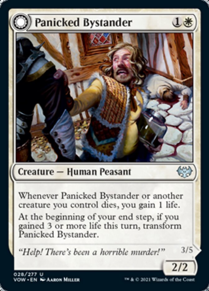 Panicked Bystander // Cackling Culprit [Innistrad: Crimson Vow] | Eastridge Sports Cards & Games