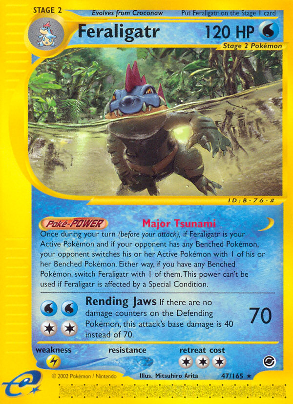 Feraligatr (47/165) [Expedition: Base Set] | Eastridge Sports Cards & Games