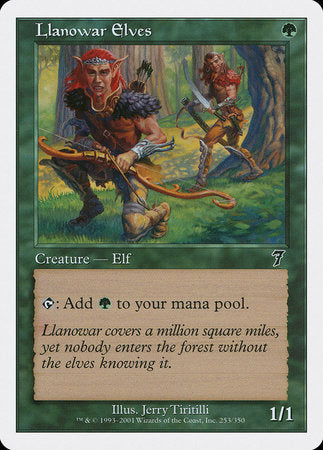 Llanowar Elves [Seventh Edition] | Eastridge Sports Cards & Games
