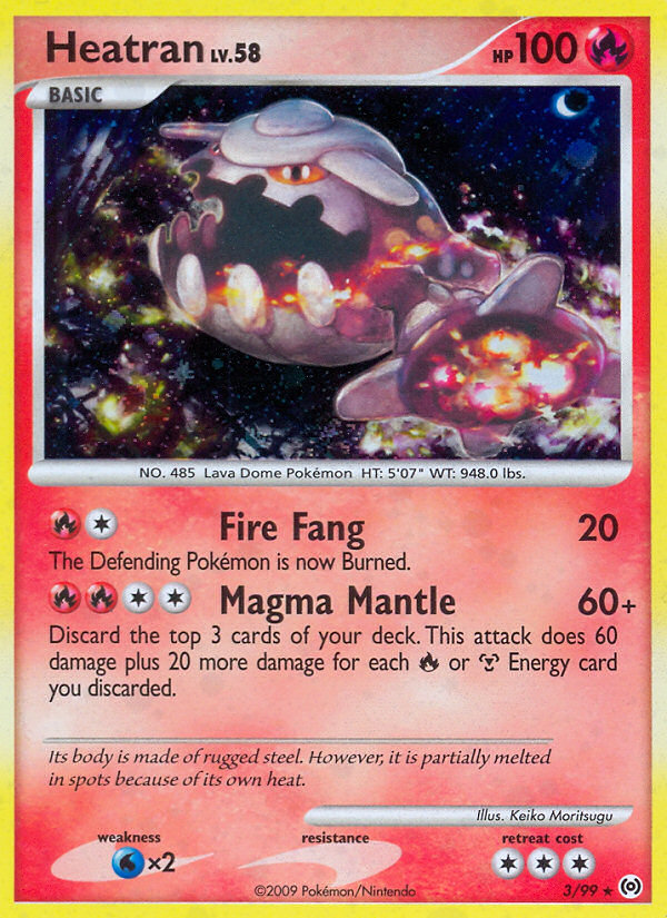 Heatran (3/99) [Platinum: Arceus] | Eastridge Sports Cards & Games