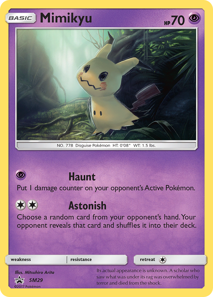 Mimikyu (SM29) [Sun & Moon: Black Star Promos] | Eastridge Sports Cards & Games