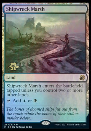 Shipwreck Marsh [Innistrad: Midnight Hunt Prerelease Promos] | Eastridge Sports Cards & Games