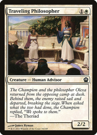 Traveling Philosopher [Theros] | Eastridge Sports Cards & Games