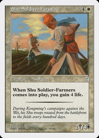 Shu Soldier-Farmers [Portal Three Kingdoms] | Eastridge Sports Cards & Games