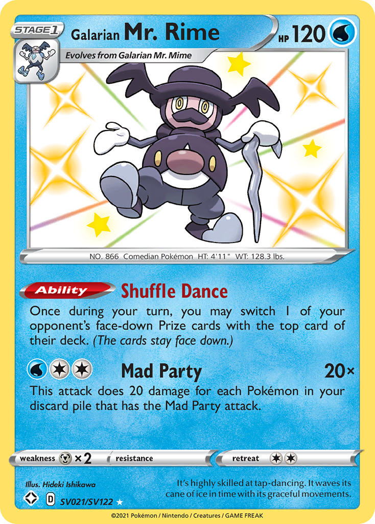 Galarian Mr. Rime (SV021/SV122) [Sword & Shield: Shining Fates] | Eastridge Sports Cards & Games