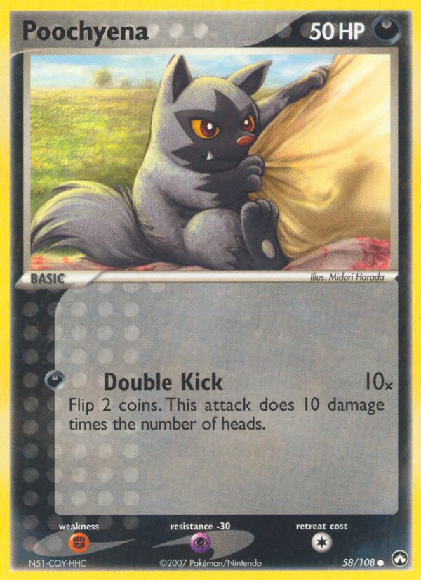 Poochyena (58/108) [EX: Power Keepers] | Eastridge Sports Cards & Games