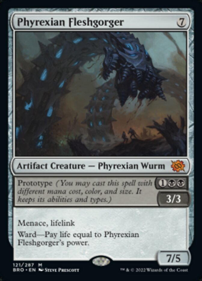 Phyrexian Fleshgorger [The Brothers' War] | Eastridge Sports Cards & Games