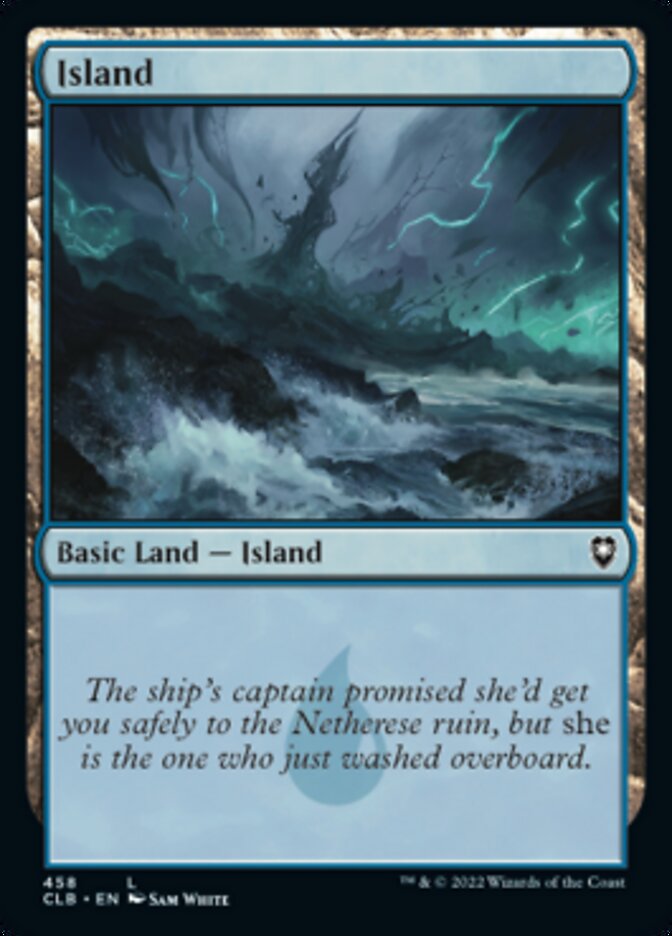 Island (458) [Commander Legends: Battle for Baldur's Gate] | Eastridge Sports Cards & Games