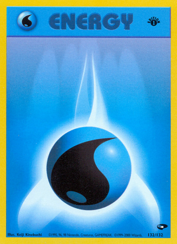 Water Energy (132/132) [Gym Challenge 1st Edition] | Eastridge Sports Cards & Games