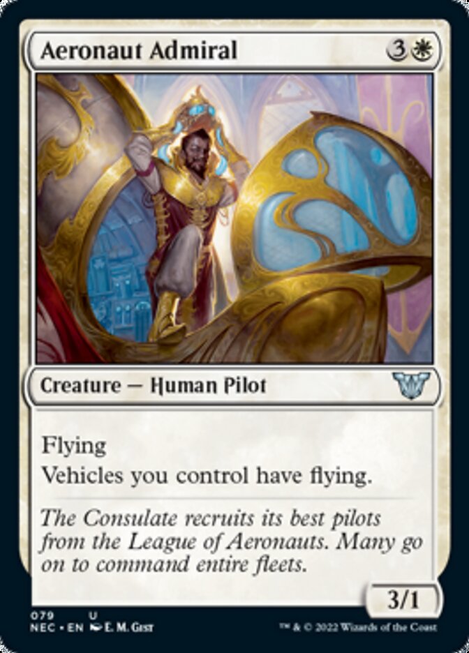 Aeronaut Admiral [Kamigawa: Neon Dynasty Commander] | Eastridge Sports Cards & Games