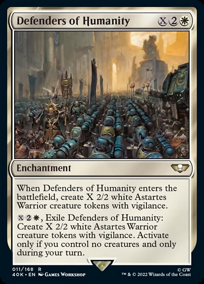 Defenders of Humanity [Universes Beyond: Warhammer 40,000] | Eastridge Sports Cards & Games