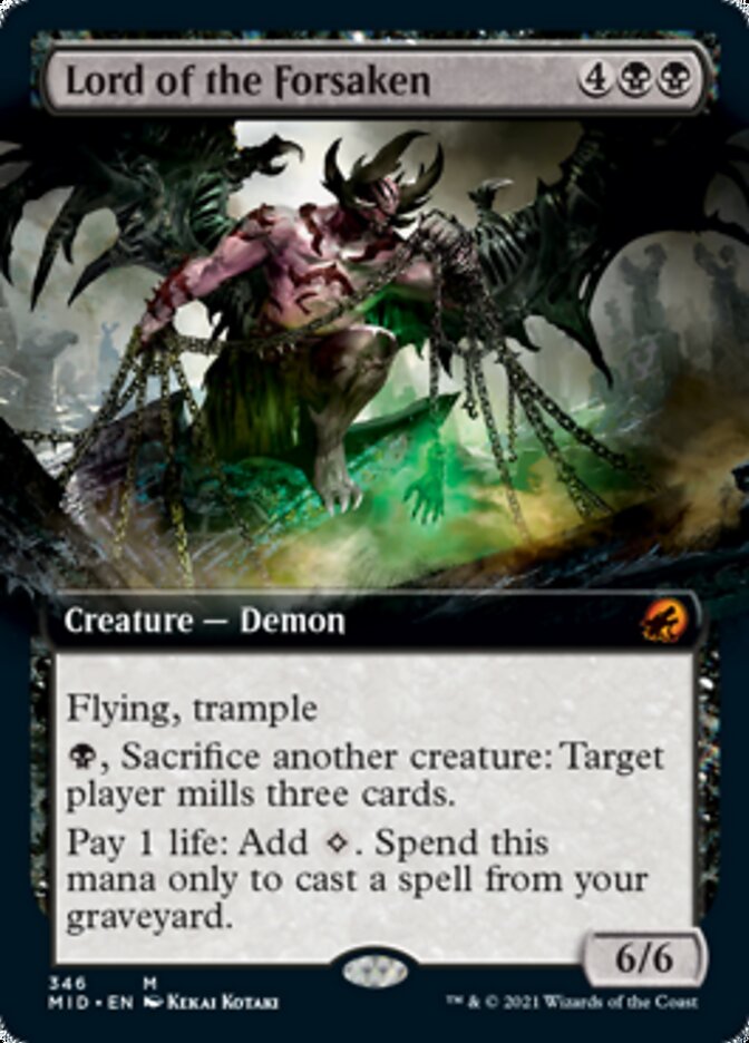 Lord of the Forsaken (Extended) [Innistrad: Midnight Hunt] | Eastridge Sports Cards & Games