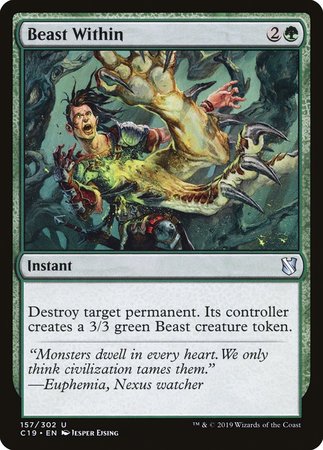 Beast Within [Commander 2019] | Eastridge Sports Cards & Games
