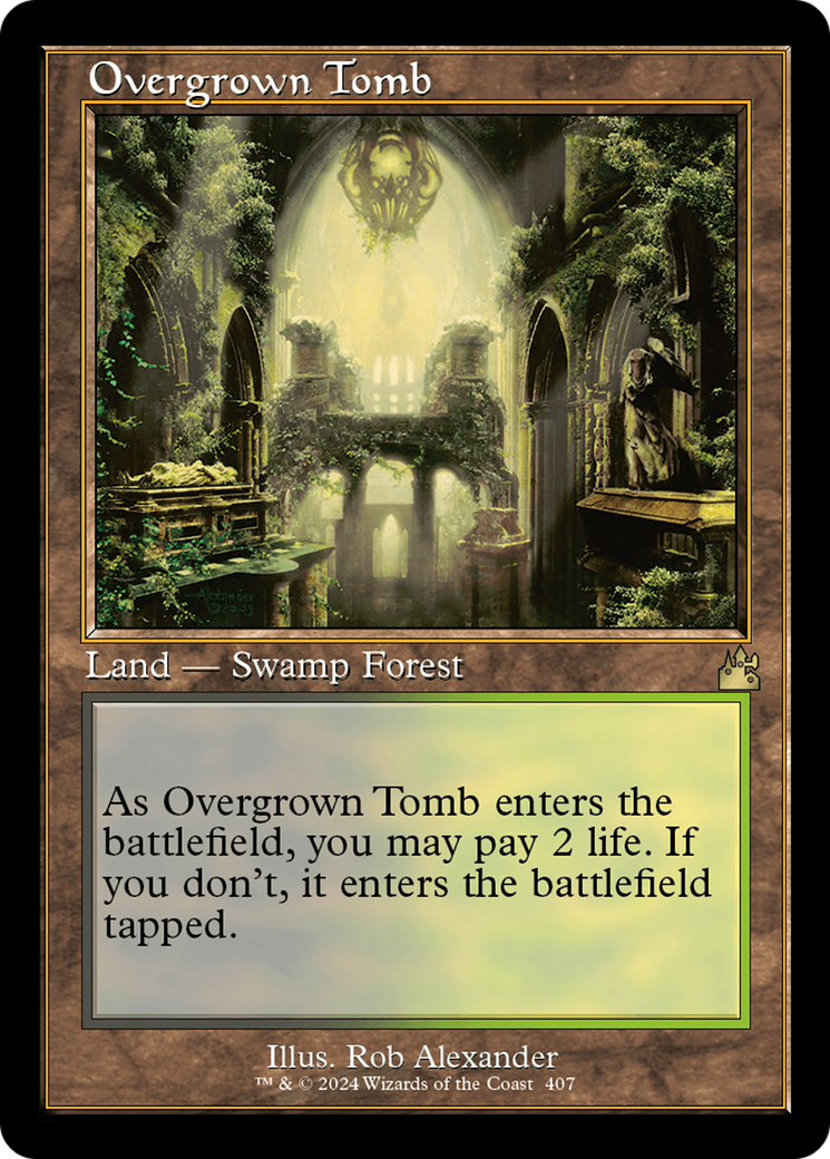 Overgrown Tomb (Retro) [Ravnica Remastered] | Eastridge Sports Cards & Games