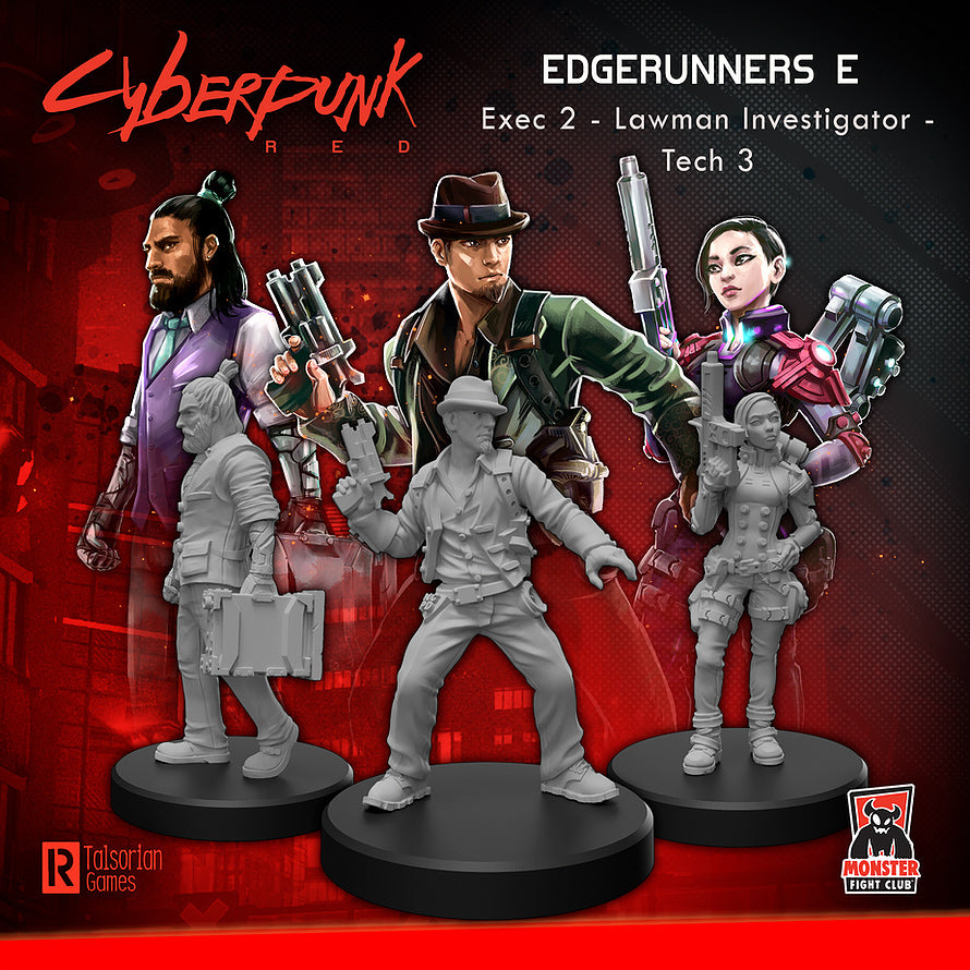 Cyberpunk Red Minis - Edgerunner Pack E | Eastridge Sports Cards & Games