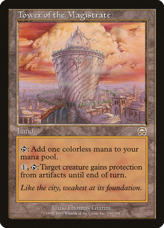 Tower of the Magistrate [Mercadian Masques] | Eastridge Sports Cards & Games