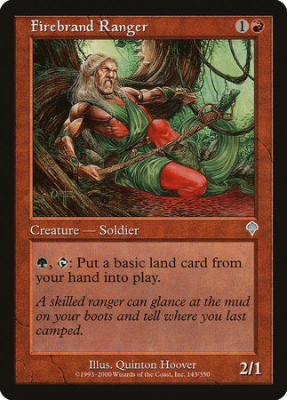 Firebrand Ranger [Invasion] | Eastridge Sports Cards & Games