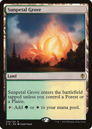 Sunpetal Grove [Commander 2016] | Eastridge Sports Cards & Games