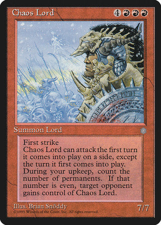 Chaos Lord [Ice Age] | Eastridge Sports Cards & Games