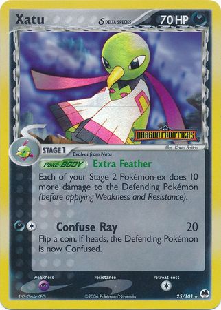 Xatu (25/101) (Delta Species) (Stamped) [EX: Dragon Frontiers] | Eastridge Sports Cards & Games