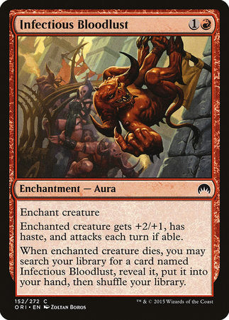 Infectious Bloodlust [Magic Origins] | Eastridge Sports Cards & Games