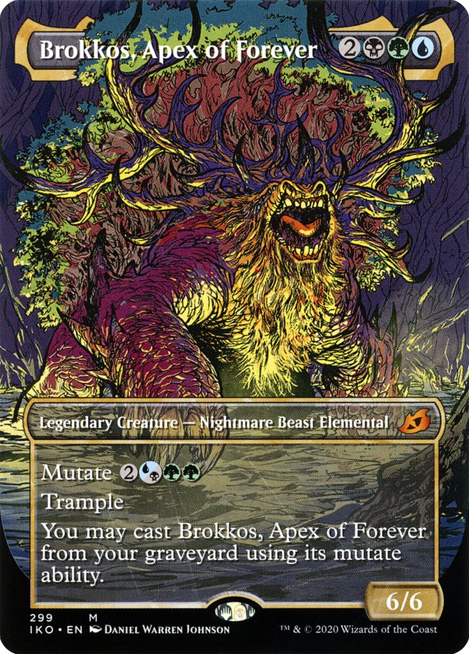 Brokkos, Apex of Forever (Showcase) [Ikoria: Lair of Behemoths] | Eastridge Sports Cards & Games