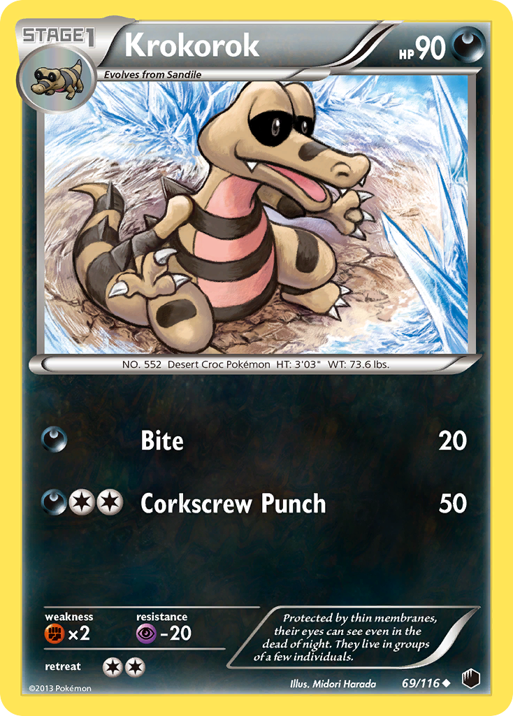 Krokorok (69/116) [Black & White: Plasma Freeze] | Eastridge Sports Cards & Games